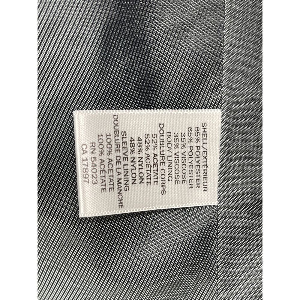 Banana Republic Blazer Suit Jacket‎ Men Size 38 Gray Stripe - Picture 11 of 11